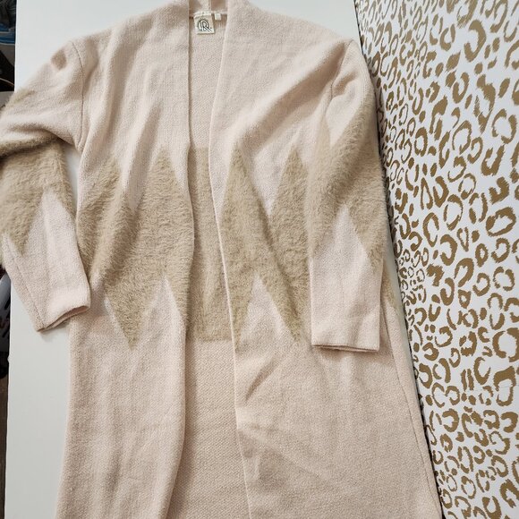 Soft sweater jacket zig zag stripe - Picture 2 of 3